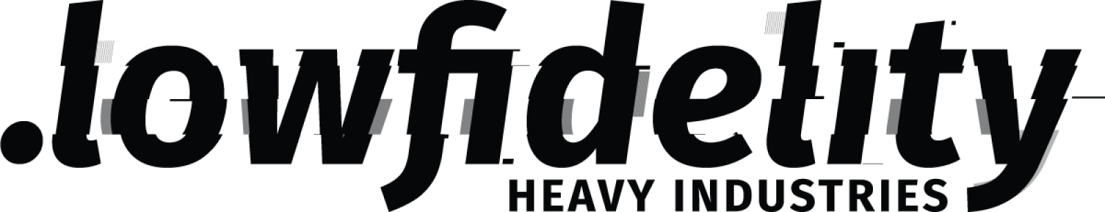 .lowfidelity heavy industries og logo